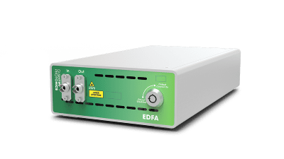 boitier vert amplificateur à fibre edfa matriq quantifi photonics