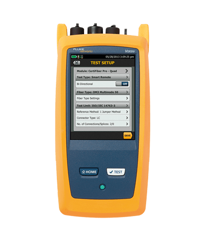 photomètre pour la qualiﬁcation des ﬁbres multimodes et/ou monomodes. Permet de certiﬁer via la photométrie les ﬁbres optiques en environnement VDI.