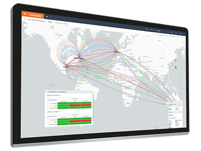 LiveNX permet l'obtention d'une visibilité de bout en bout des performances du réseau et l'identification proactive des problèmes de réseau remettent NetOps aux commandes grâce à une plate-forme unifiée de surveillance et de diagnostic des performances du réseau