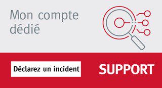 Accéder à mon compte dédié pour déclarer un incident - SUPPORT