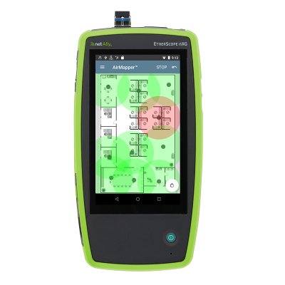 NETALLY - Etherscope nXG - Analyseur de réseau portable Ethernet LAN WIFI