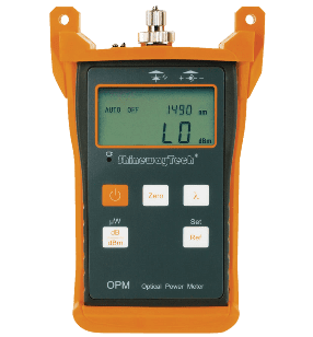 Le wattmètre optique OPM-15/25 associé à la Source Laser Stabilisée ShinewayTech SLS peut répondre aux exigences générales d'identification des fibres, de mesures d'atténuation/perte, de vérification de continuité et d'évaluation de la qualité de transmission sur les fibres monomodes et multimodes dans l'infrastructure LAN / WAN / CATV.