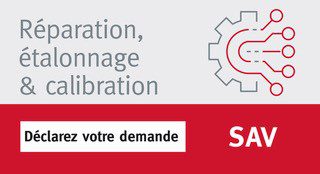 Demande de réparation, étalonnage ou calibration - SAV