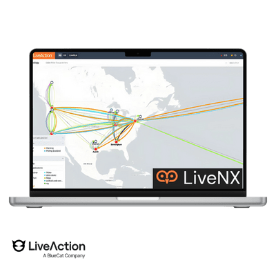 LIVEACTION - LiveNX - Visualisation et analyse de la performance réseau
