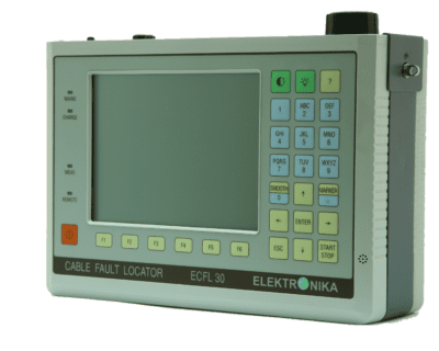 Le localisateur de défaut de câble ECFL30 portable complet a été conçu pour le test qualité et la localisation des défauts des câbles télécoms