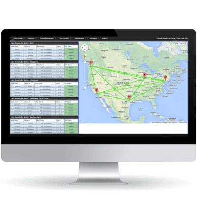 Hawkeye valide instantanément les performances Réseau, isole les dysfonctionnements et détecte de façon proactive les problèmes en exécutant des tests programmés. La disponibilité d’une gamme complète de plateformes et d’agents logiciels appelés «Agents de performance distants» permet de simuler du trafic applicatif et de remonter les indicateurs clés de performance à une console de supervision centrale.