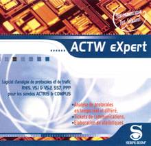 ACTW eXpert est un logiciel d'analyse de protocoles et de trafic RNIS et SS7 compatible avec l'ensemble de la gamme des sondes de capture ACTRIS, COMPLIS et des testeurs ARGUS