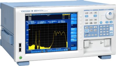 Digne héritier de l'incontournable ANDO AQ6315, l'OSA Yokogawa AQ6374 est l'analyseur de spectre optique offrant la plus large bande spectrale (de 350nm à 1750 nm) incluant les longueurs d'onde du visible (380 à 780 nm) et bien plus !