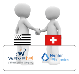 WAVETEL et Menhir photonics s'associent distribution de leurs lasers femtoseconde