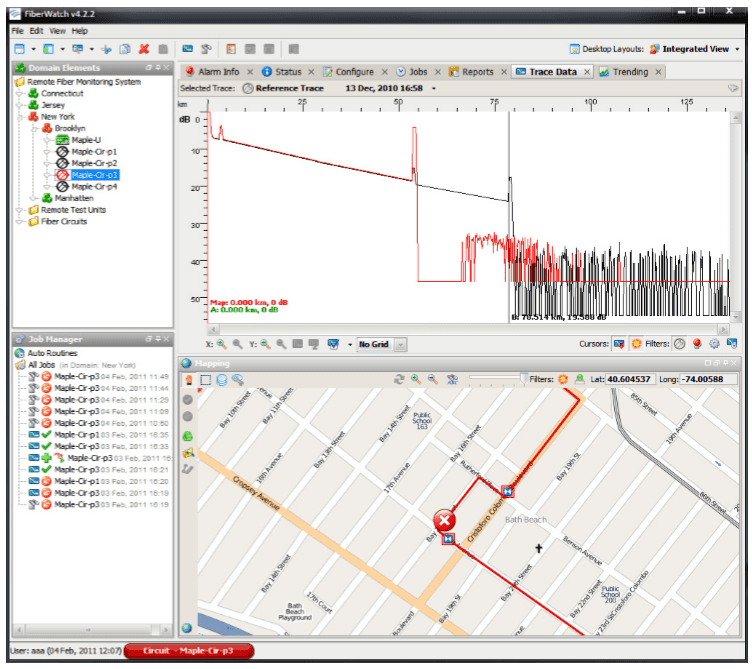 cartographie fiberwatch