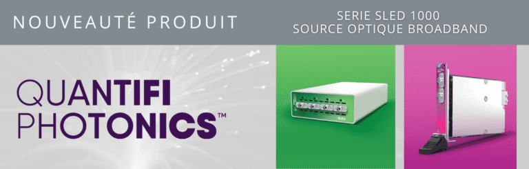 nouveau module PXIE Quantifi photonics SLED 1000 Series