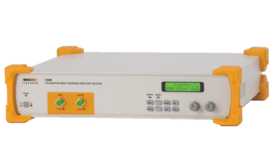 L’émulateur de PMD (Polarization Mode Dispersion) de FIBERPRO, le PE4200, peut simuler l'effet de la PMD sur un signal se propageant sur plusieurs centaines de kilomètres de fibre optique. L’utilisateur peut contrôler la PMD de 1er et de 2e ordre et générer des PMD aléatoires (distribution maxwellienne).