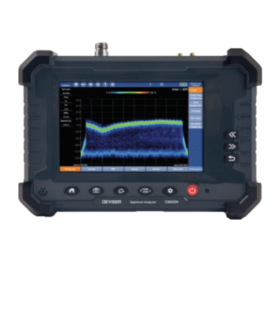 DEVISER - Analyseur de spectre portatif 5G - E8600N (9 kHz à 6GHz)