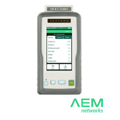 Certificateur de câblage 3GHz multifonctions - TestPro CV100  AEM