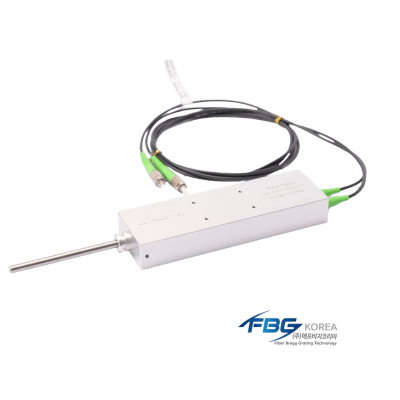 Capteur de déplacement FBG - <br><b>Mesure des déplacements et ouvertures de fissures - FBG KOREA</b>