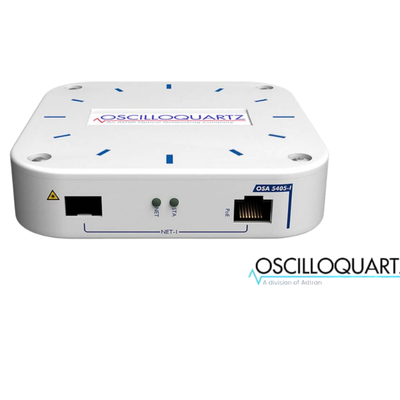 <b>OSA 5405 Series</b> - Synchronisation du réseau via PTP et NTP.